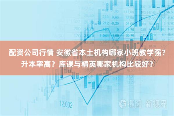 配资公司行情 安徽省本土机构哪家小班教学强？升本率高？库课与精英哪家机构比较好？