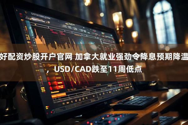 好配资炒股开户官网 加拿大就业强劲令降息预期降温，USD/CAD跌至11周低点